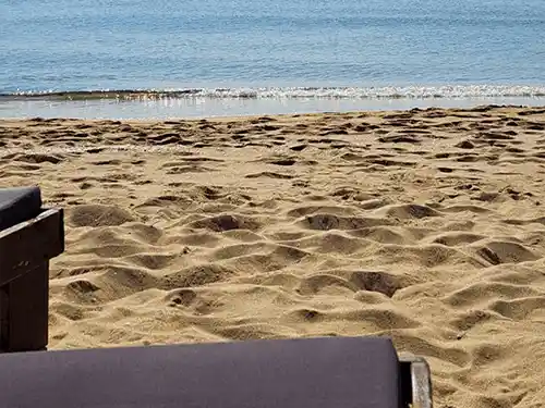 ammolofoi beach sand sea