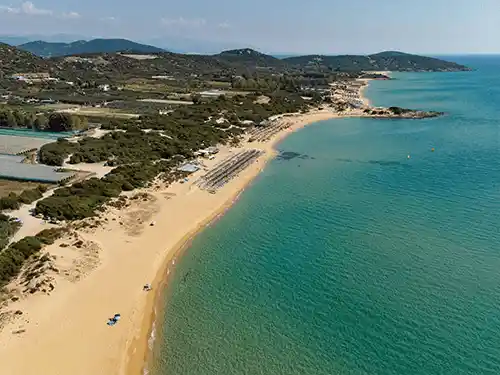 ammolofoi beach view
